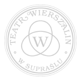 Logo TEATR WIERSZALIN W SUPRAŚLU