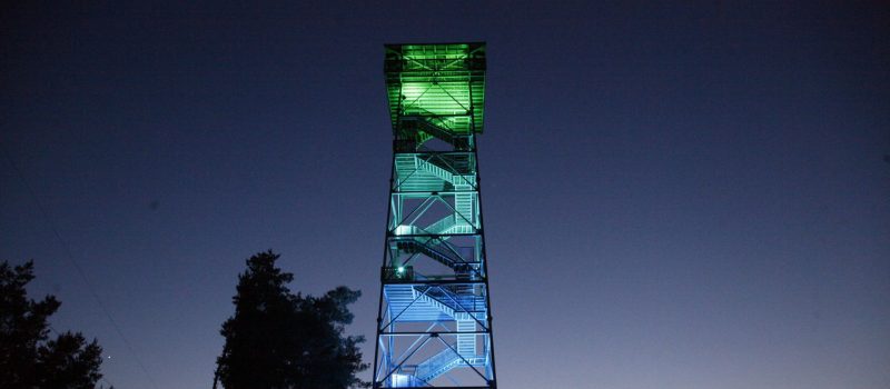 Wieża edukacyjno-widokowa w Uhowie – Gmina Łapy